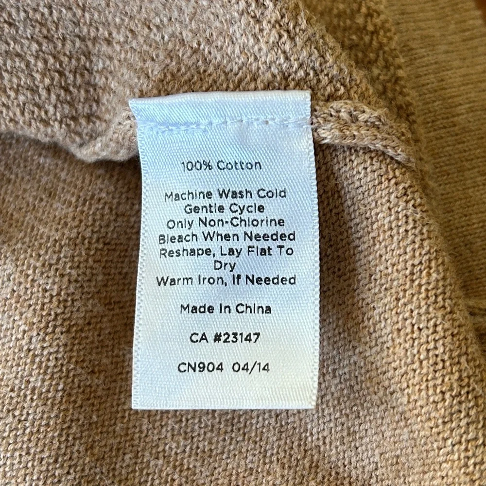 Talbots Petite Camel Sweater size P - Picture 5 of 8
